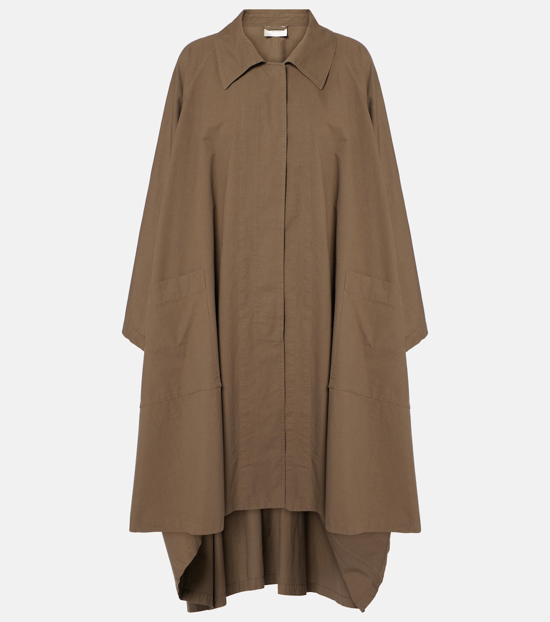 Cappotto Leins in popeline di cotone | The Row