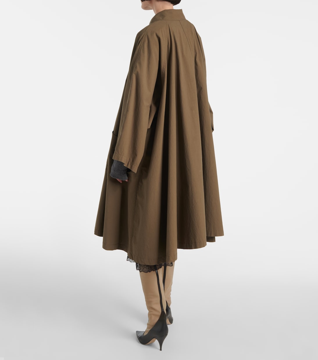 Cappotto Leins in popeline di cotone | The Row