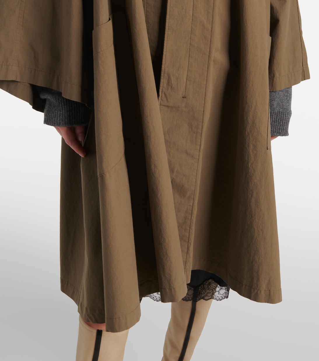 Cappotto Leins in popeline di cotone | The Row