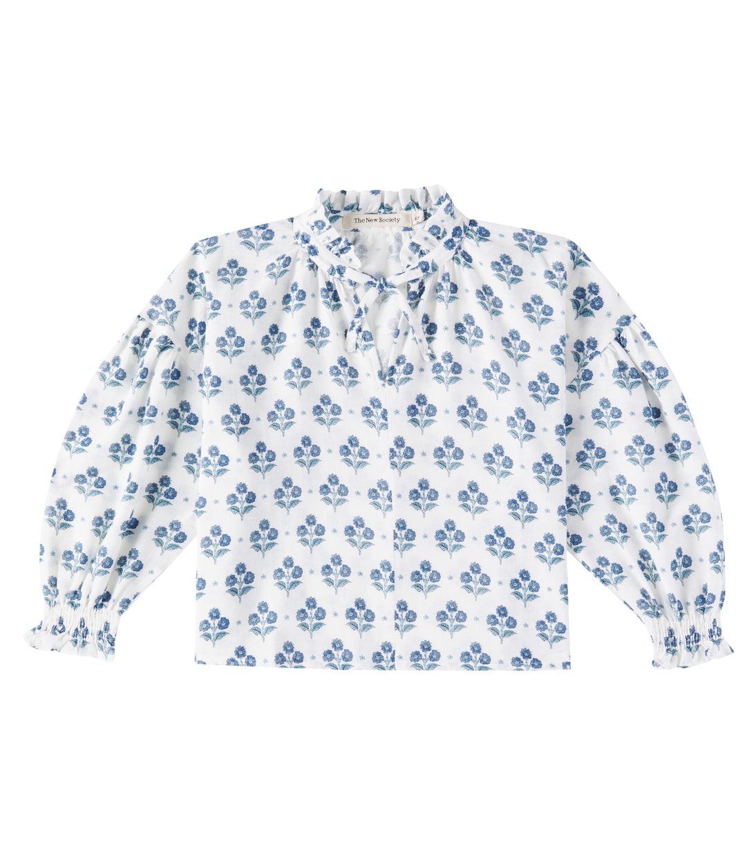Blusa Eleni in cotone con stampa floreale | The New Society