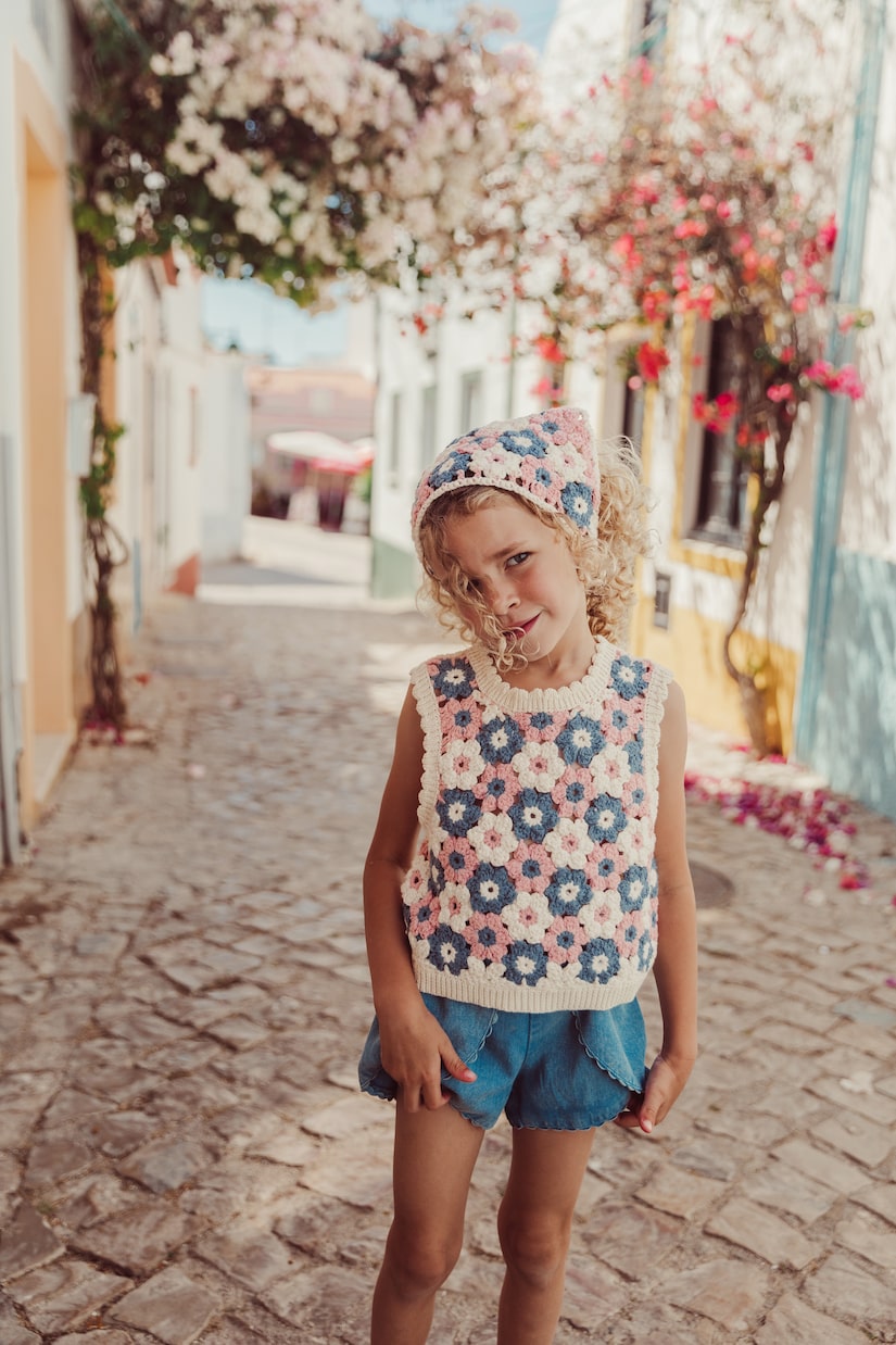 Rynia cotton-blend vest | Louise Misha