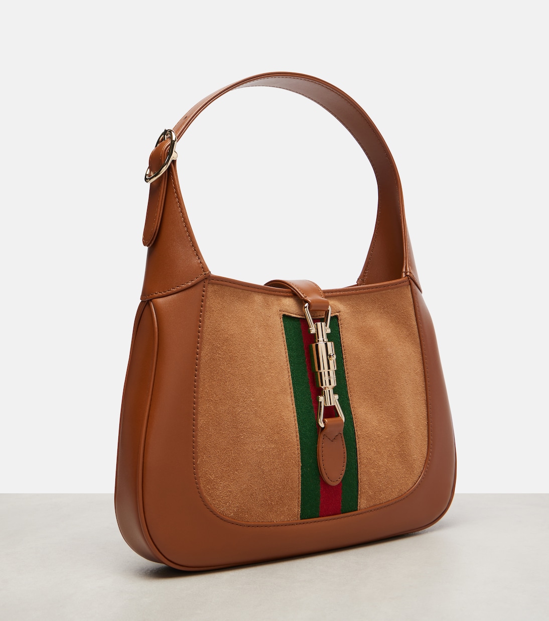 Jackie 1961 Medium suede tote bag | Gucci