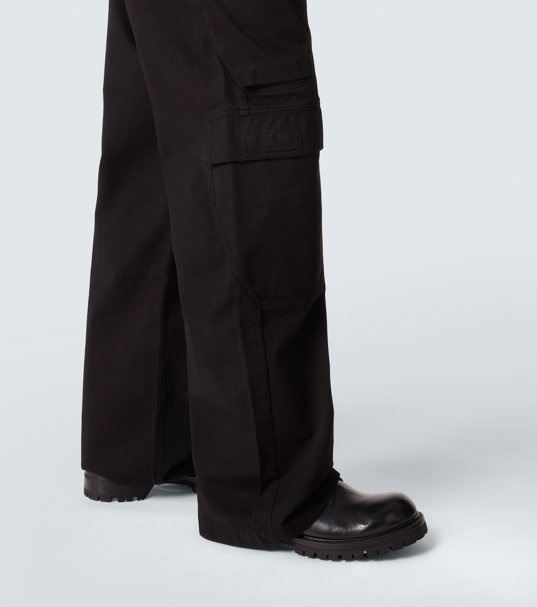DRKSHDW low-rise cargo jeans | Rick Owens