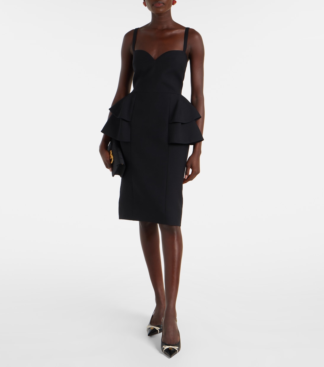 Robe midi Crepe Couture | Valentino