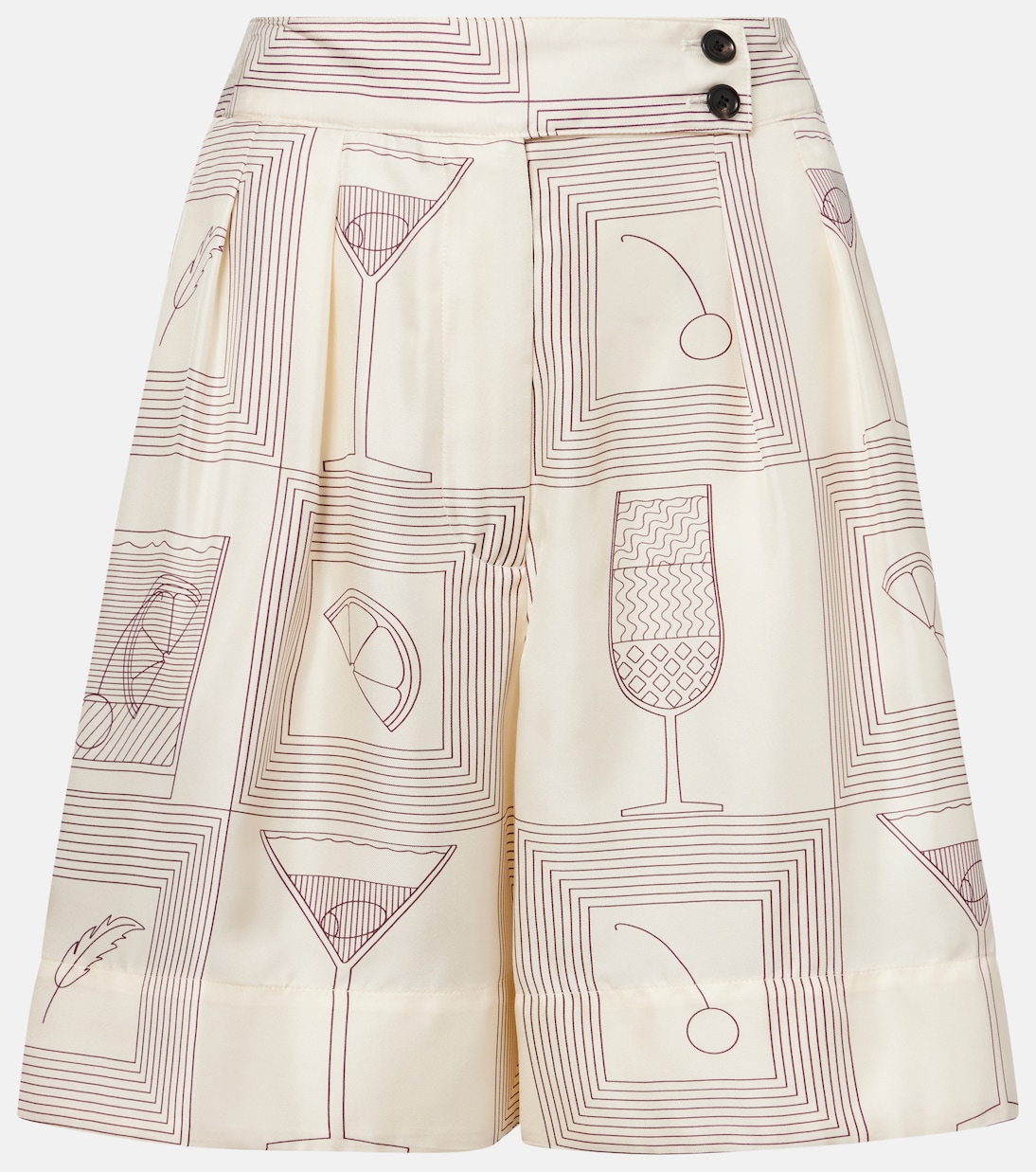 Bermudas Dorin de sarga de seda | Loro Piana