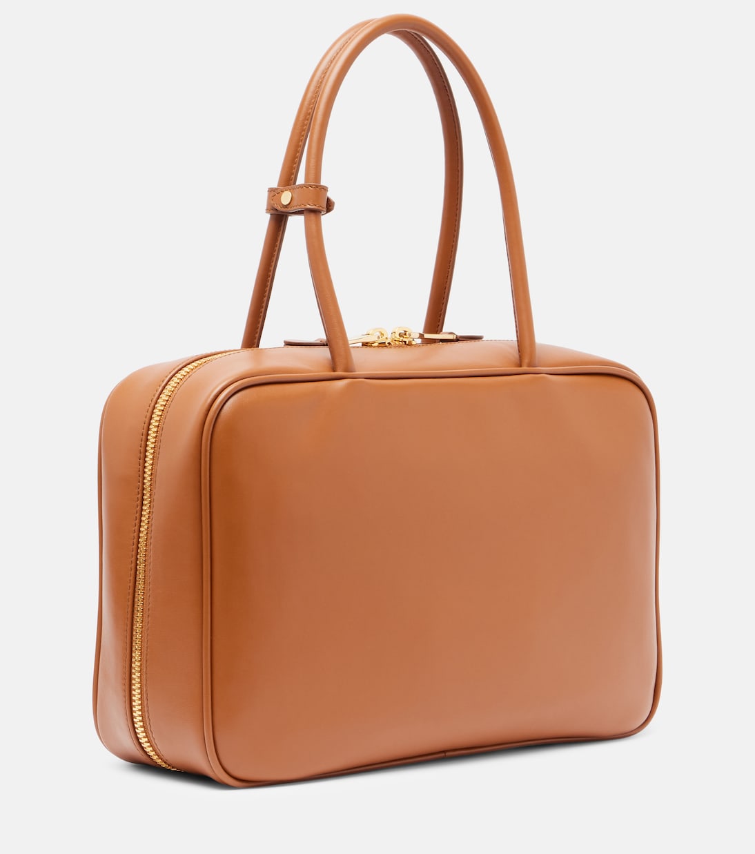 Beau leather tote bag | Miu Miu
