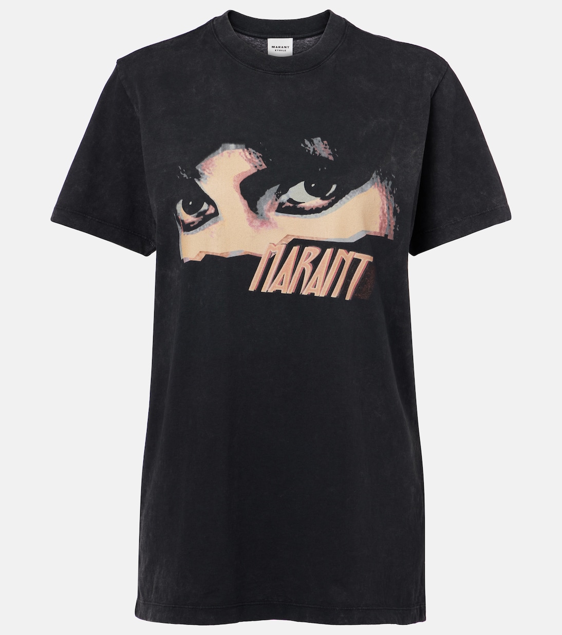 T-shirt Zoeline in jersey di cotone con stampa | Marant Etoile
