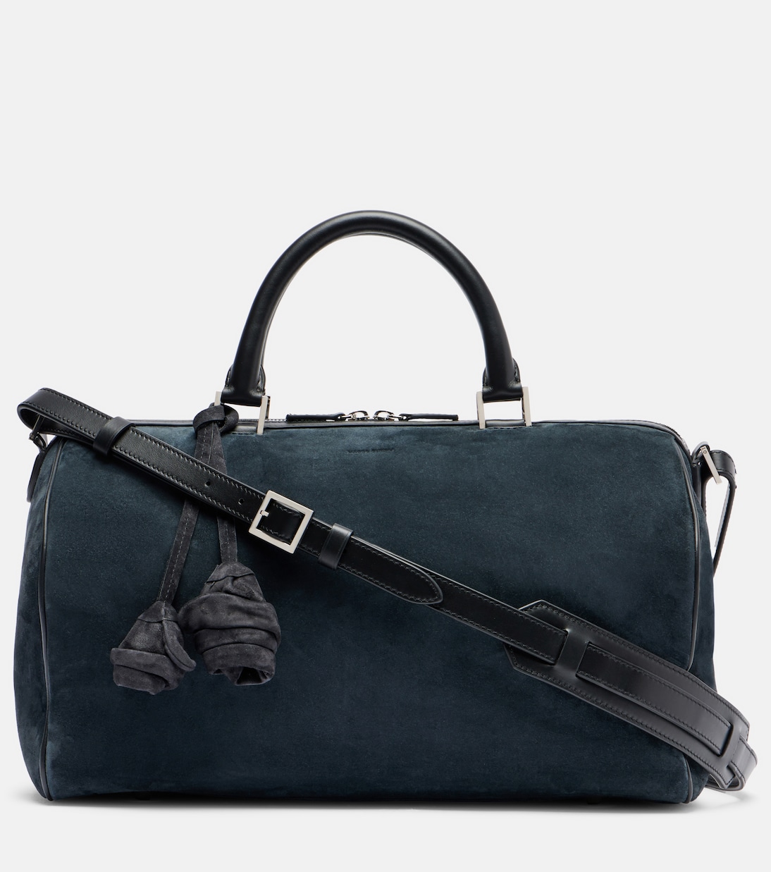 Varsovia floral-appliqué suede duffel bag | Magda Butrym