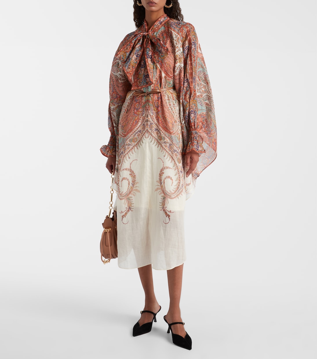 Mules Aura 65 in suede con cut-out | Zimmermann
