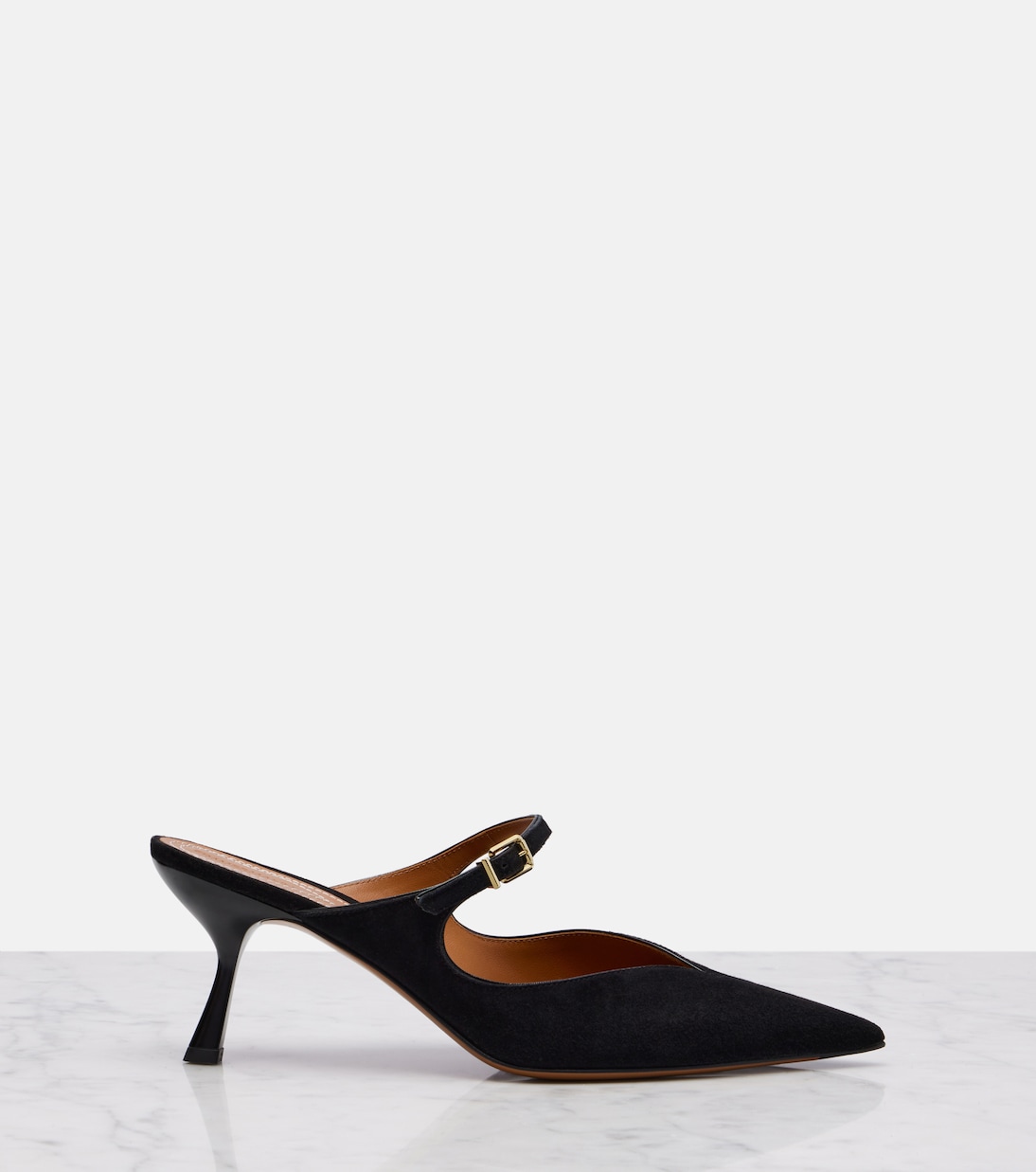 Mules Aura 65 in suede con cut-out | Zimmermann