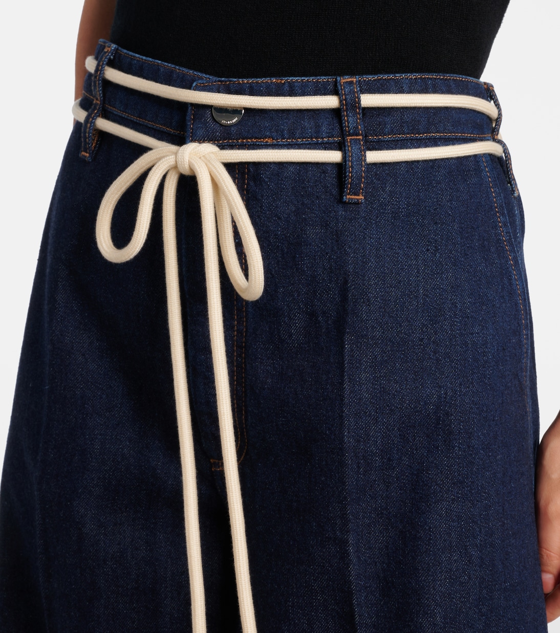 High-Rise Wide-Leg Jeans Nembi | Sportmax