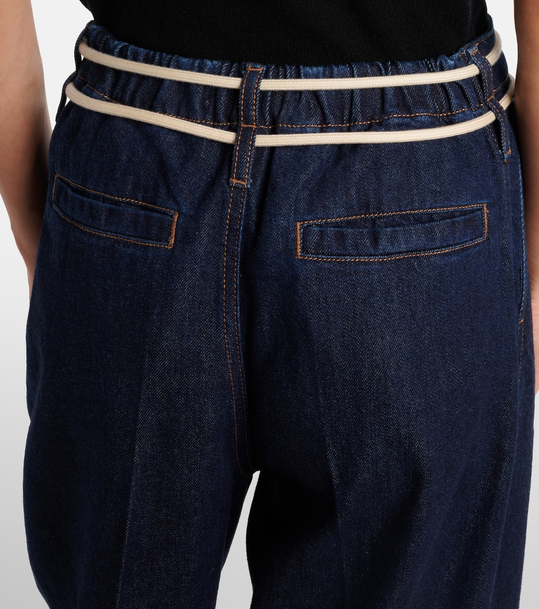 High-Rise Wide-Leg Jeans Nembi | Sportmax