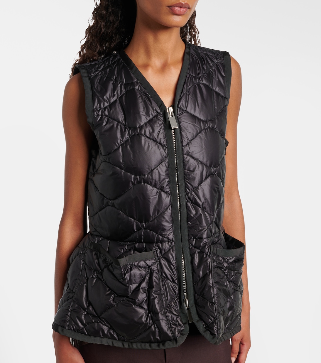 Leather jacket | Sacai
