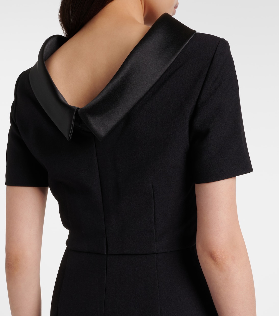 Crêpe midi dress | Roland Mouret