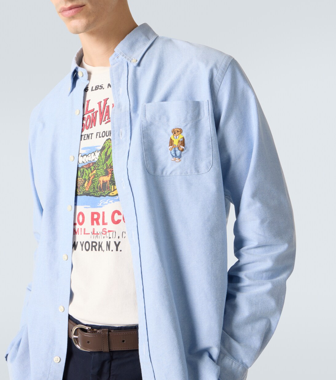 Polo Bear cotton shirt | Polo Ralph Lauren