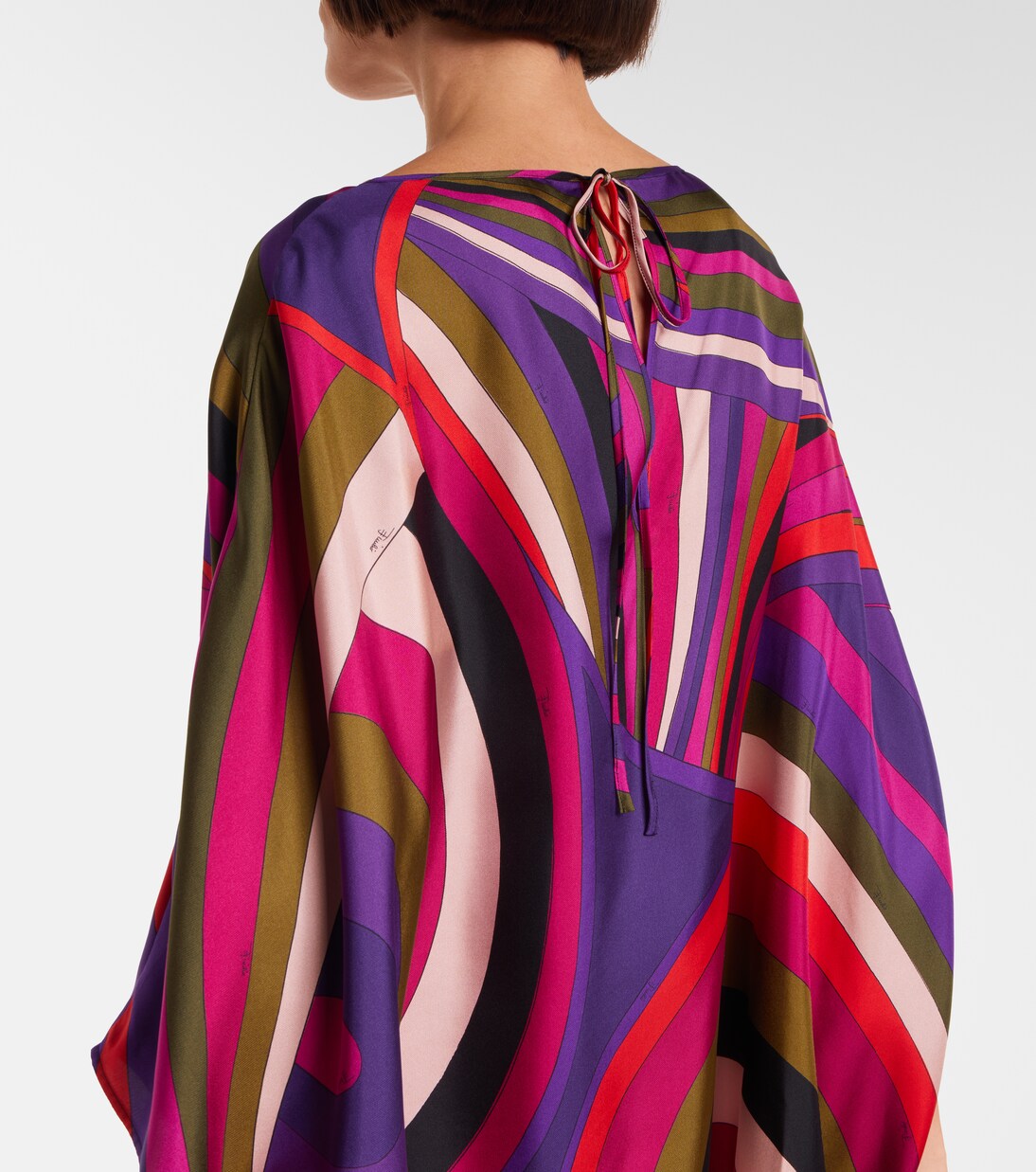 Iride silk satin minidress | Pucci