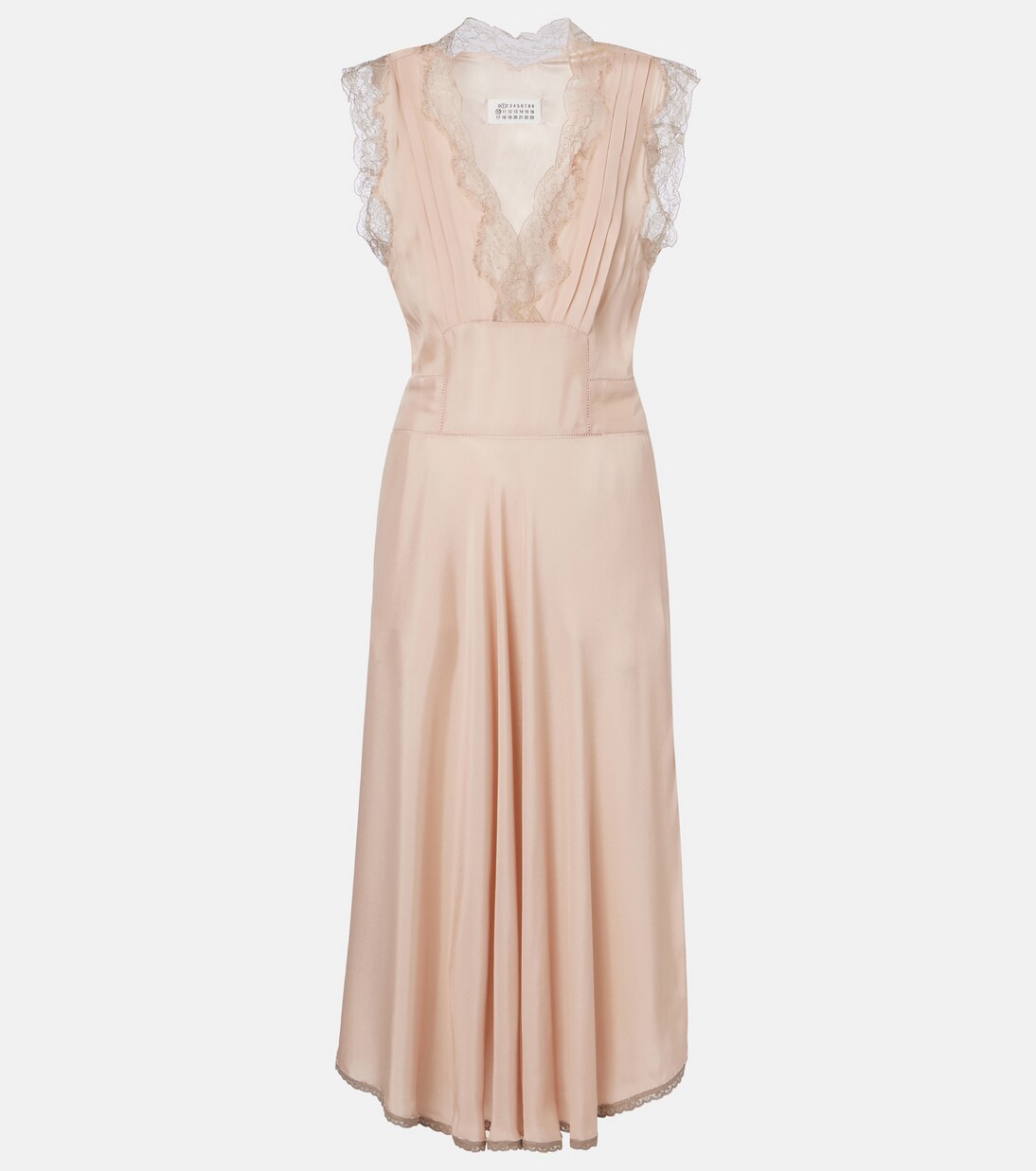 Midikleid mit Spitze | Maison Margiela