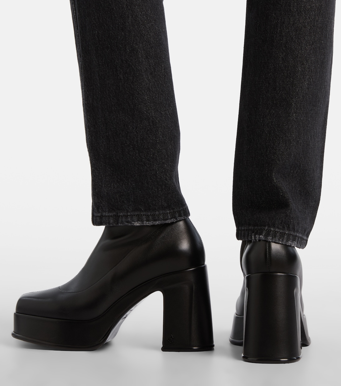 Hadi leather ankle boots | Jimmy Choo