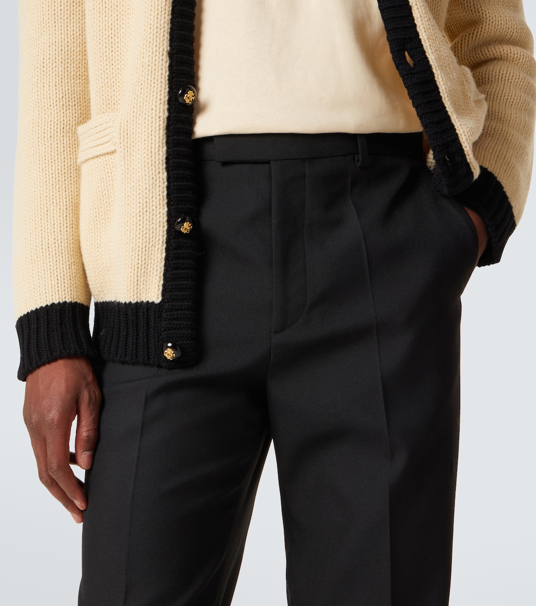 Pantalones flared de tiro alto | Valentino