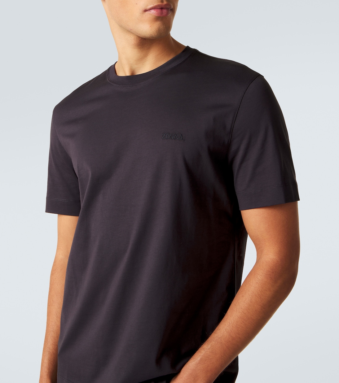 Logo cotton jersey T-shirt | Zegna