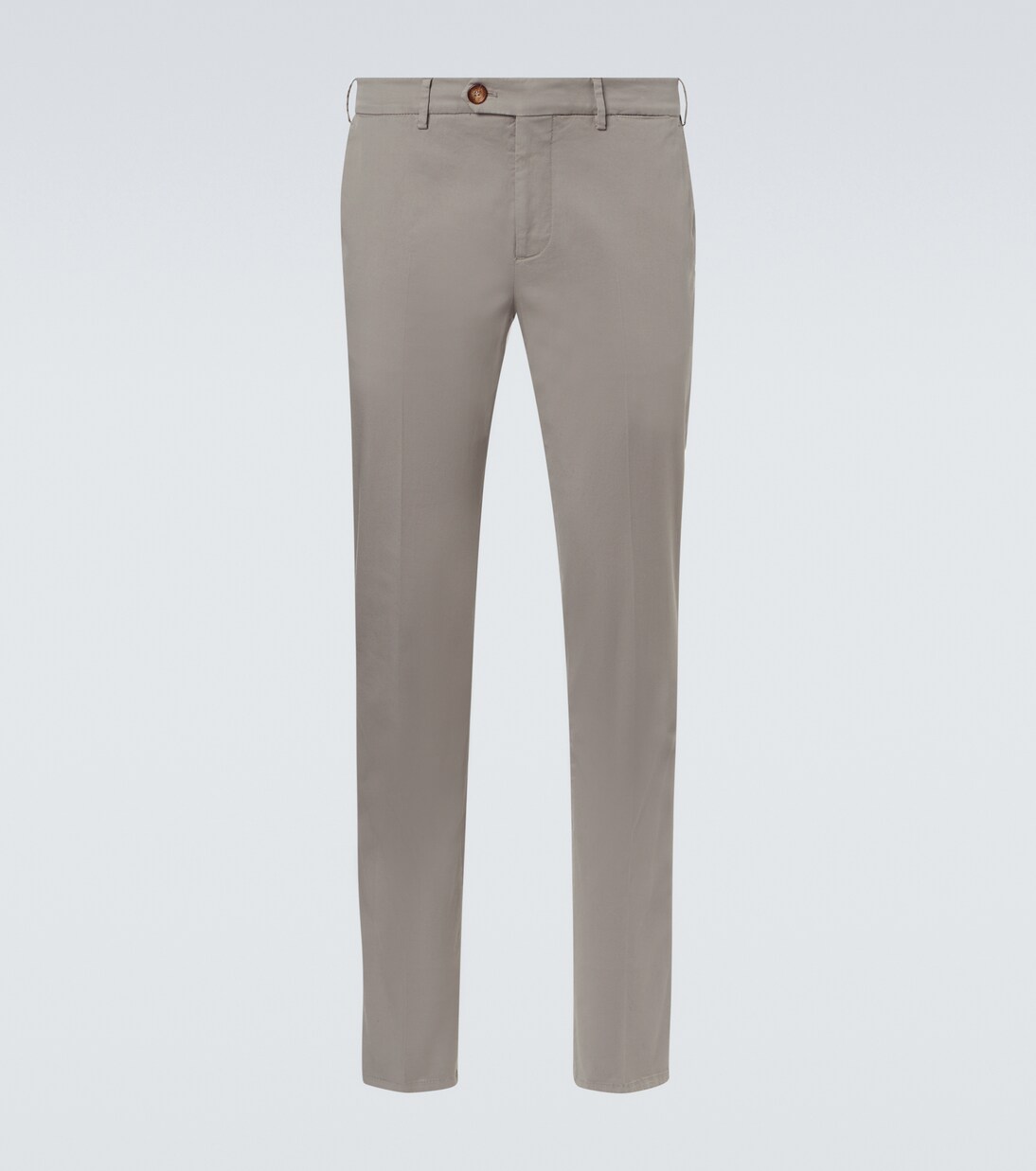 Pantalones slim de algodón | Brunello Cucinelli