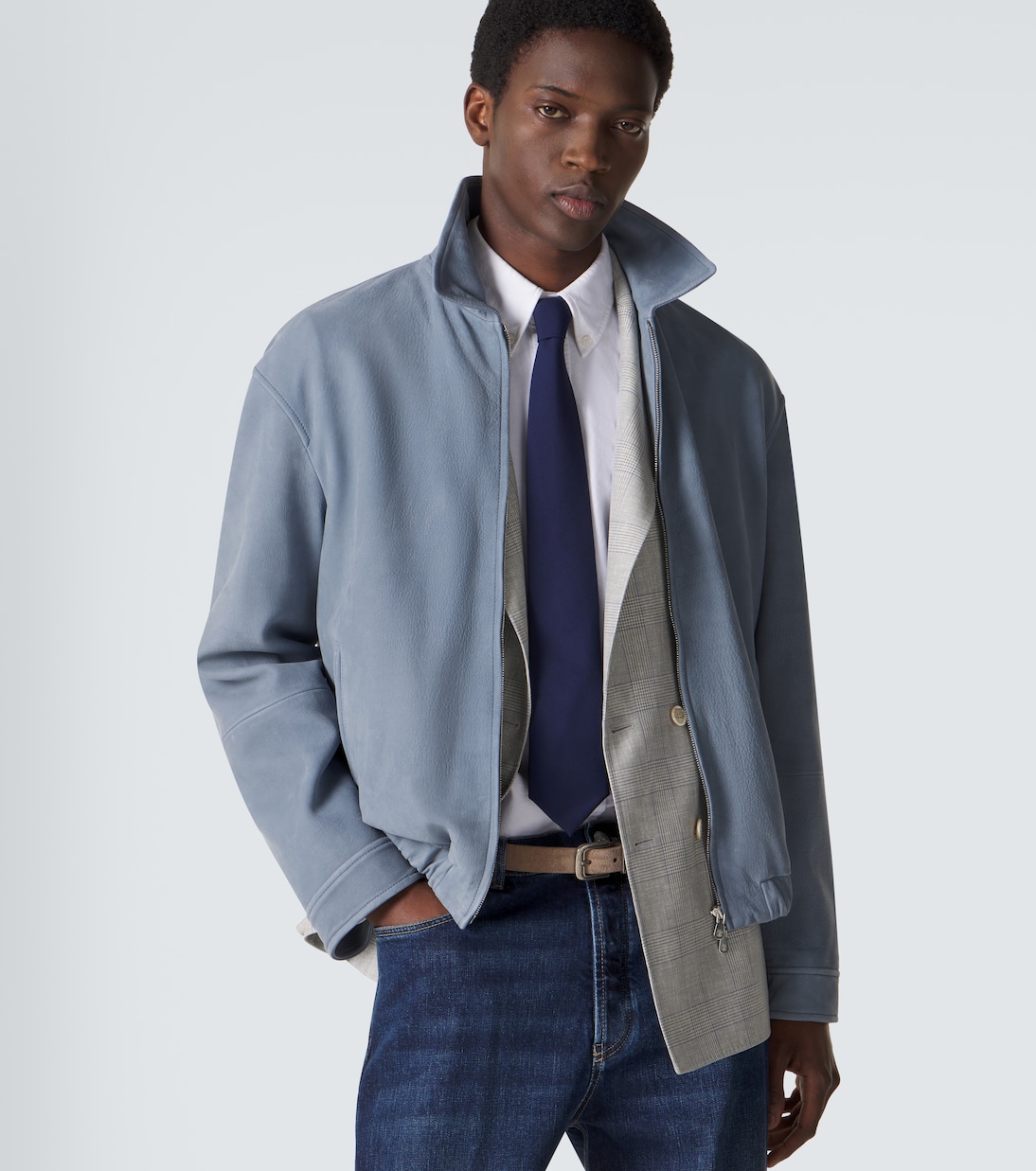 Cravate en laine vierge | Brunello Cucinelli