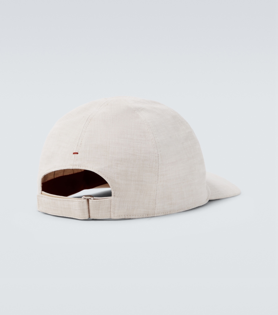 Logo linen baseball cap | Loro Piana