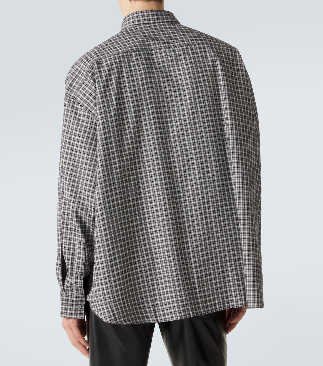 Chemise en coton à carreaux | Acne Studios
