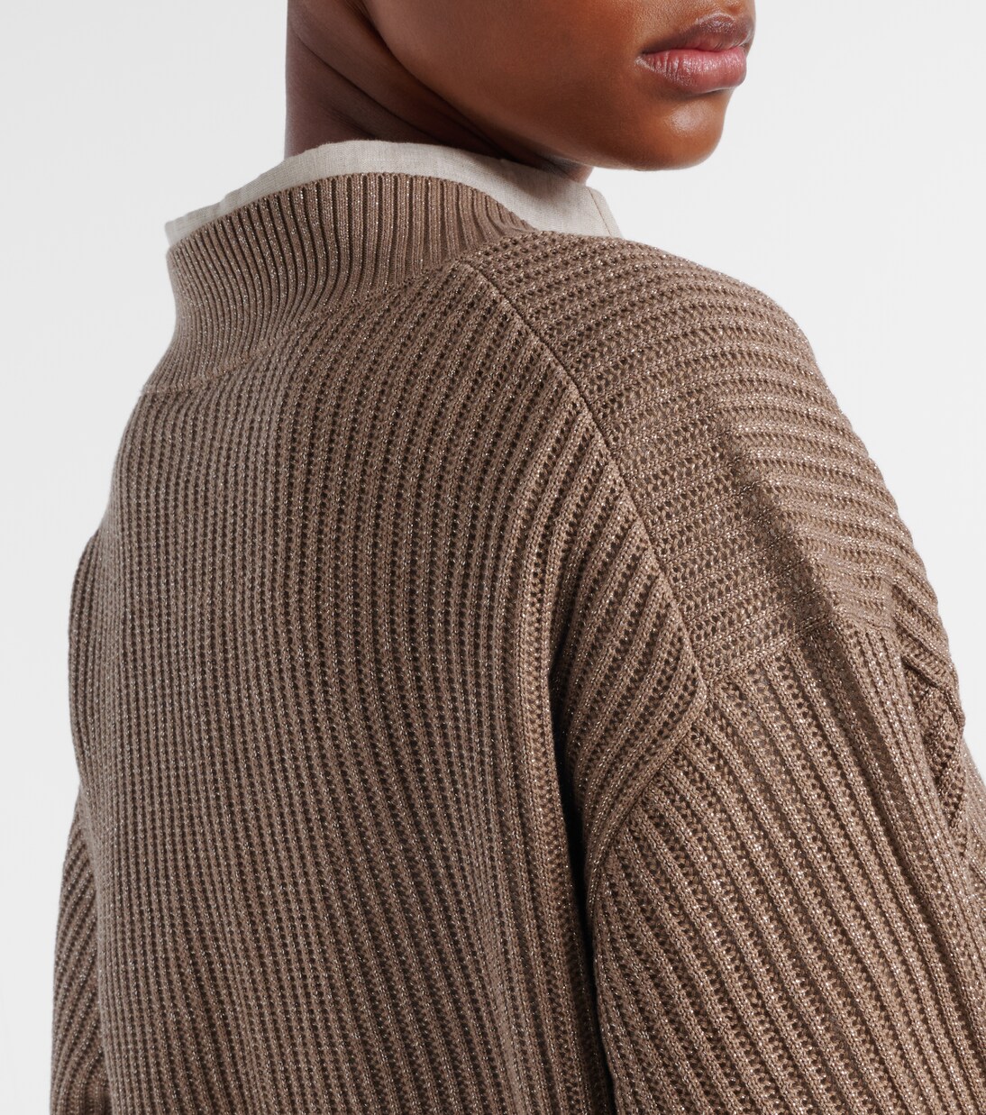 Pullover aus einem Baumwollgemisch | Brunello Cucinelli