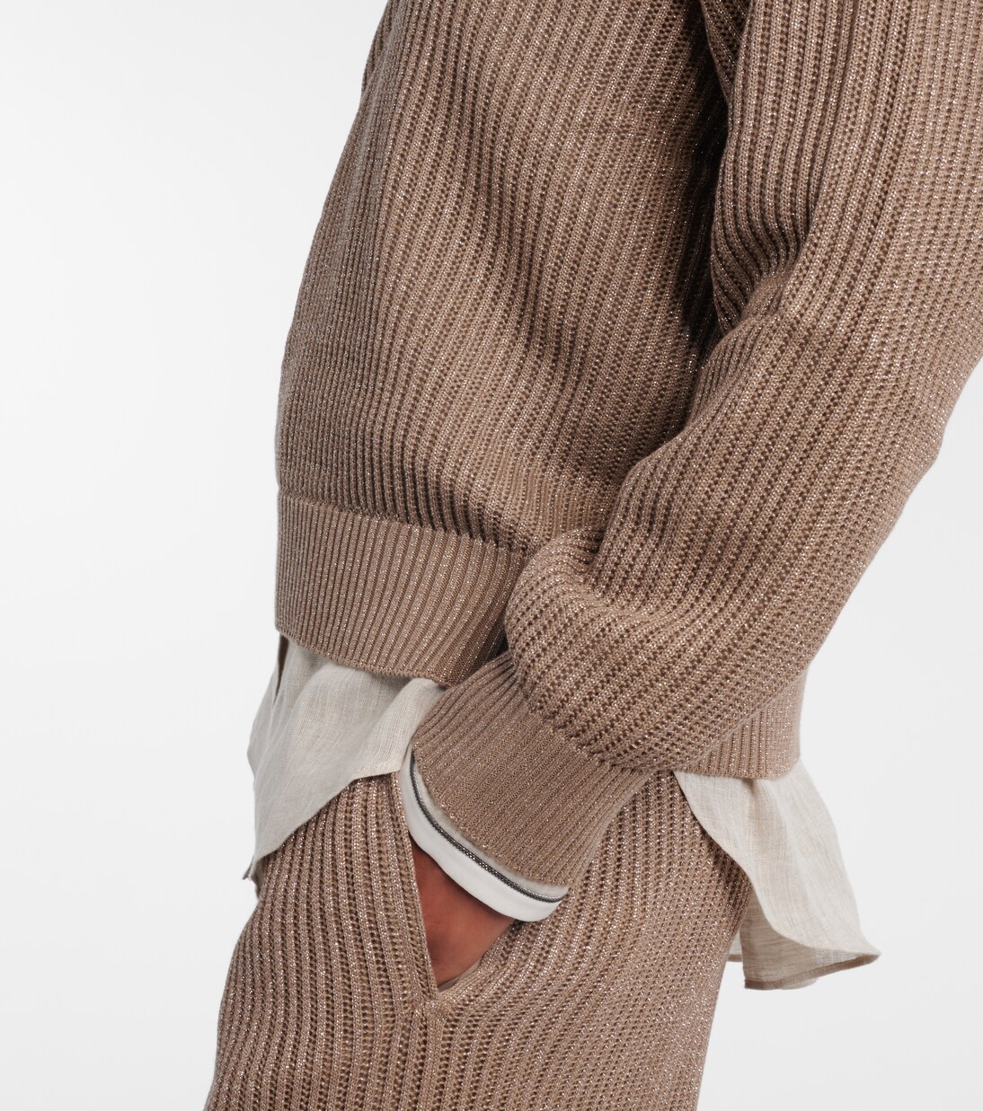 Pullover aus einem Baumwollgemisch | Brunello Cucinelli