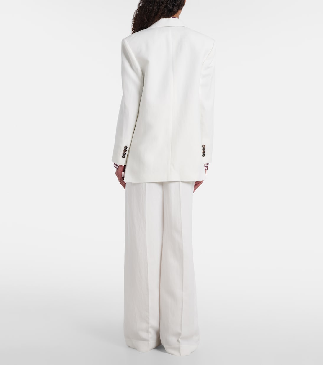 Pantalones anchos de tiro alto | Brunello Cucinelli