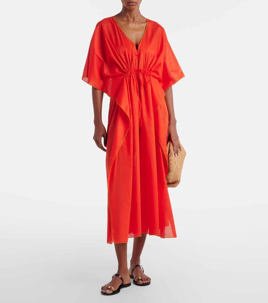 Caftano in voile di cotone | Eres