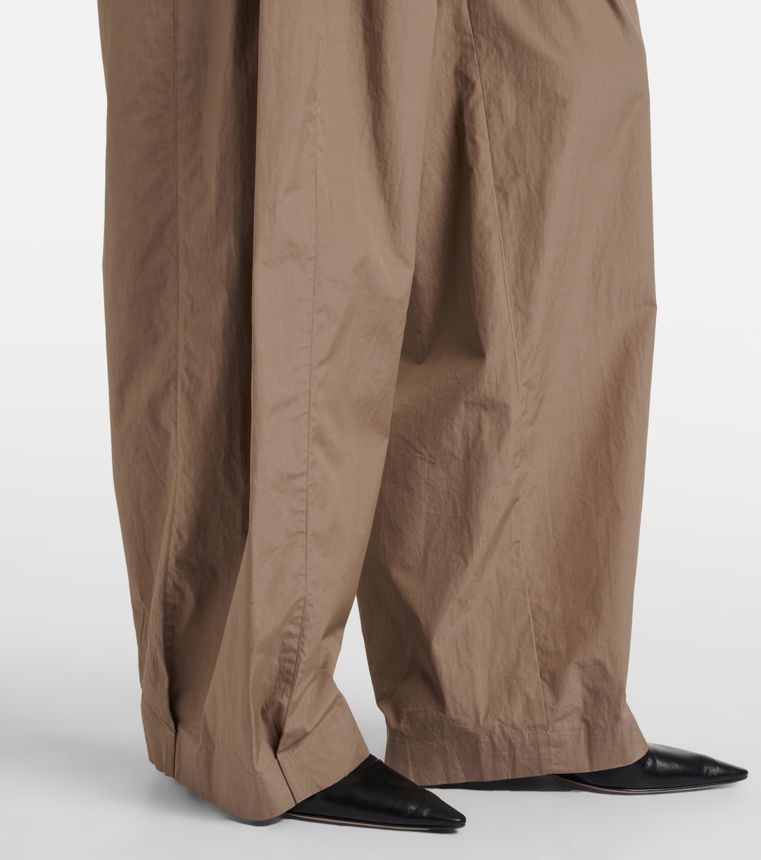 Weite Hose Iven aus Baumwollpopeline | The Row