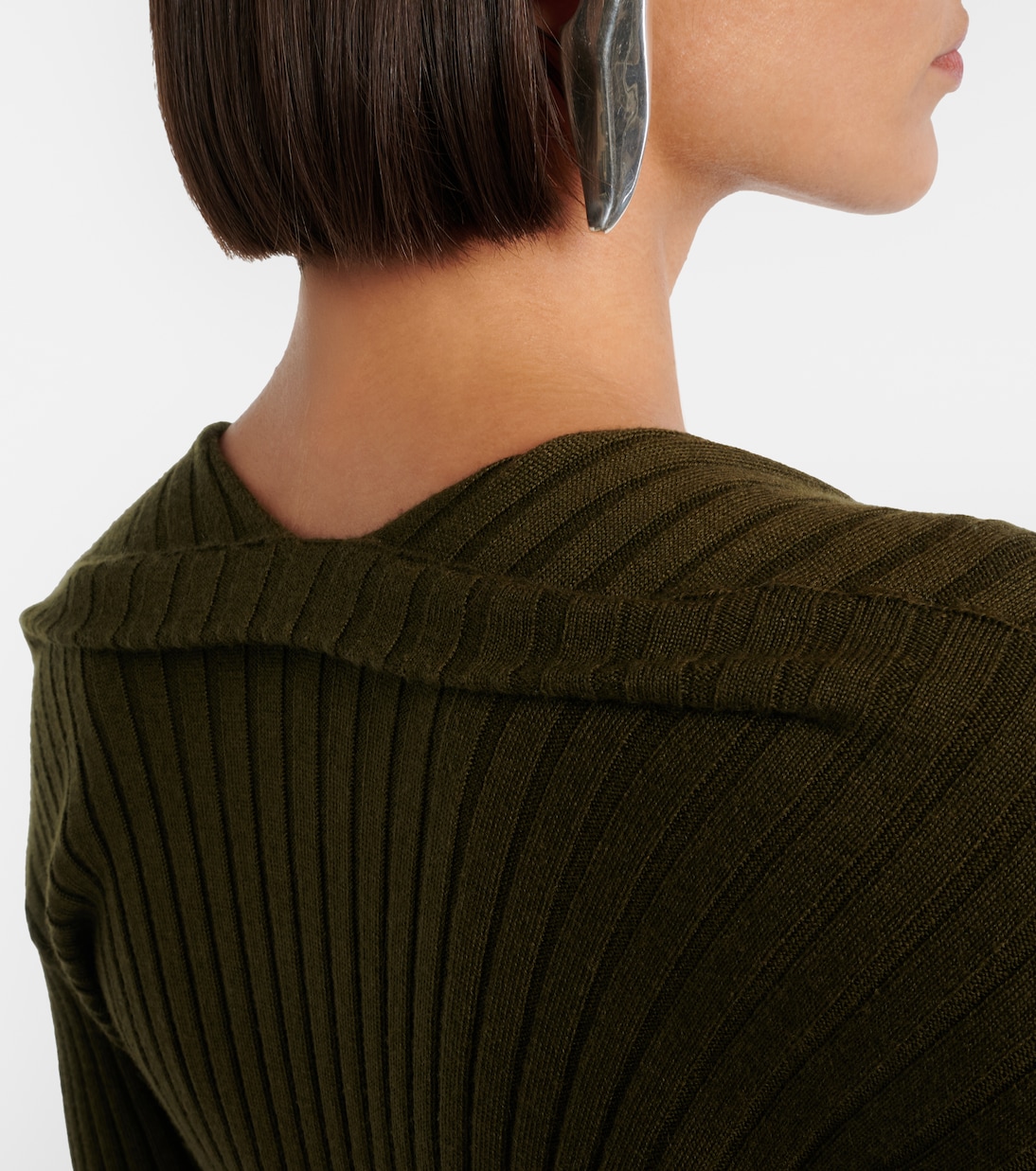 Rippstrick-Top aus Kaschmir und Seide | Bottega Veneta