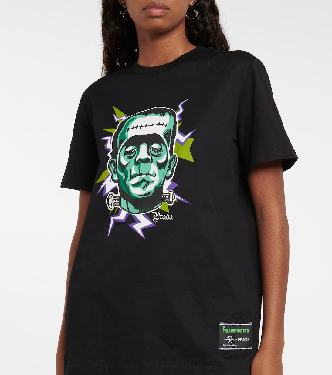 Camiseta Frankenstein de algodón | Prada
