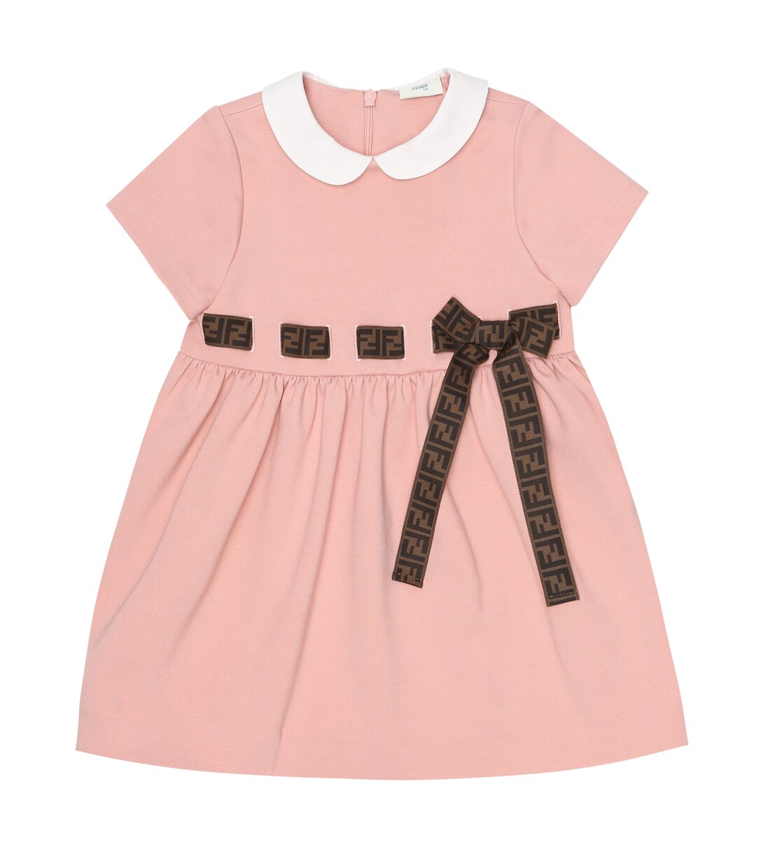 Bébé – Robe à col Claudine | Fendi Kids