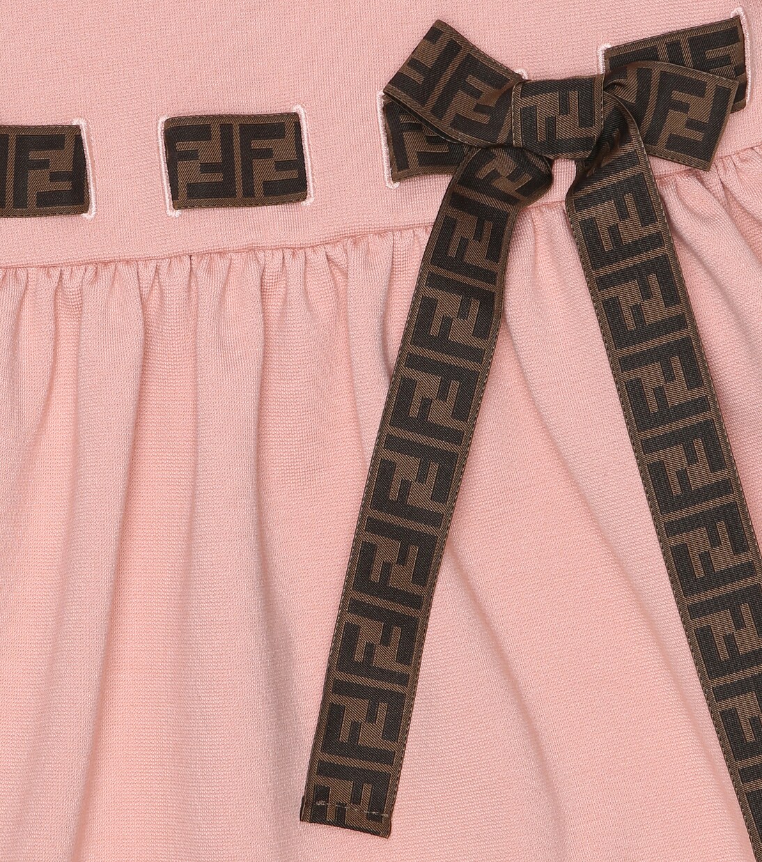 Bébé – Robe à col Claudine | Fendi Kids