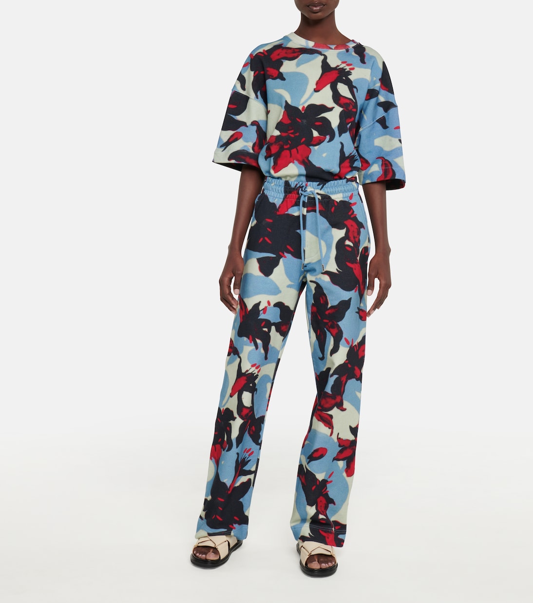 Pantalones de chándal de algodón | Dries Van Noten