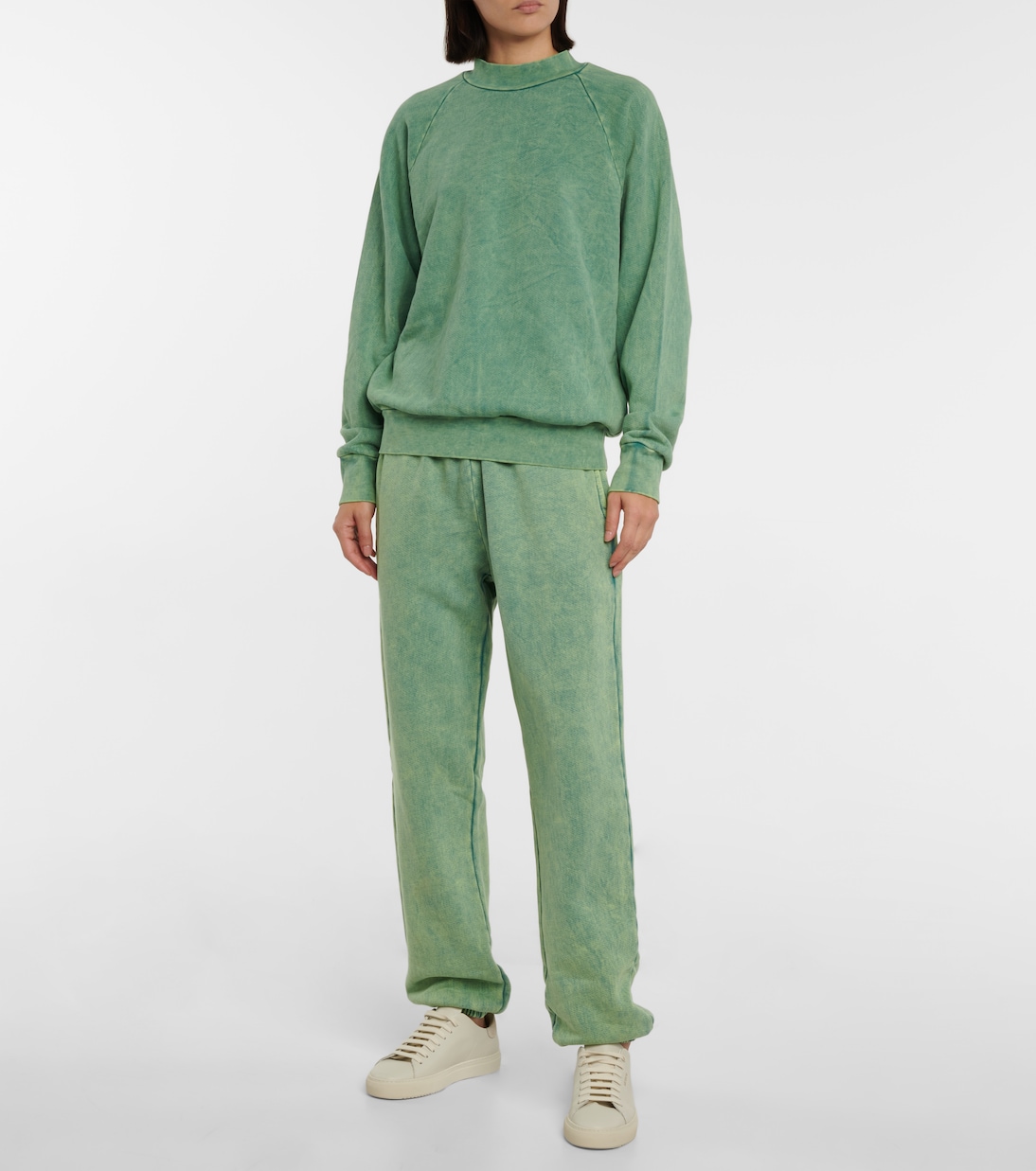Cotton fleece sweatpants | Les Tien