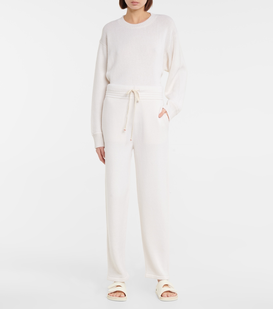 Pantaloni sportivi in cashmere | Les Tien