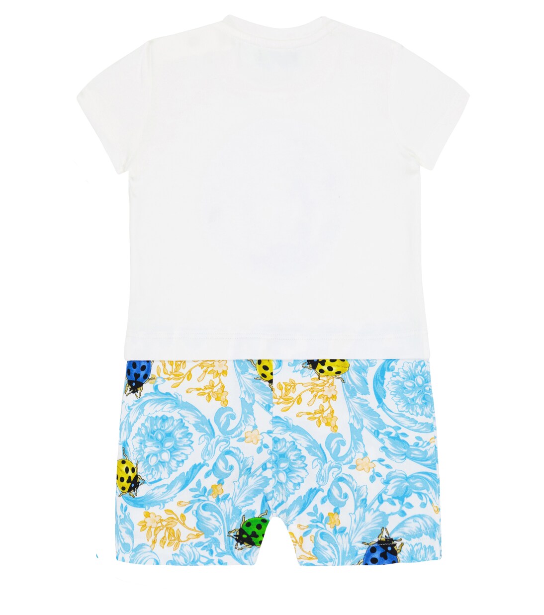 Bebé - mono en punto fino de algodón | Versace Kids