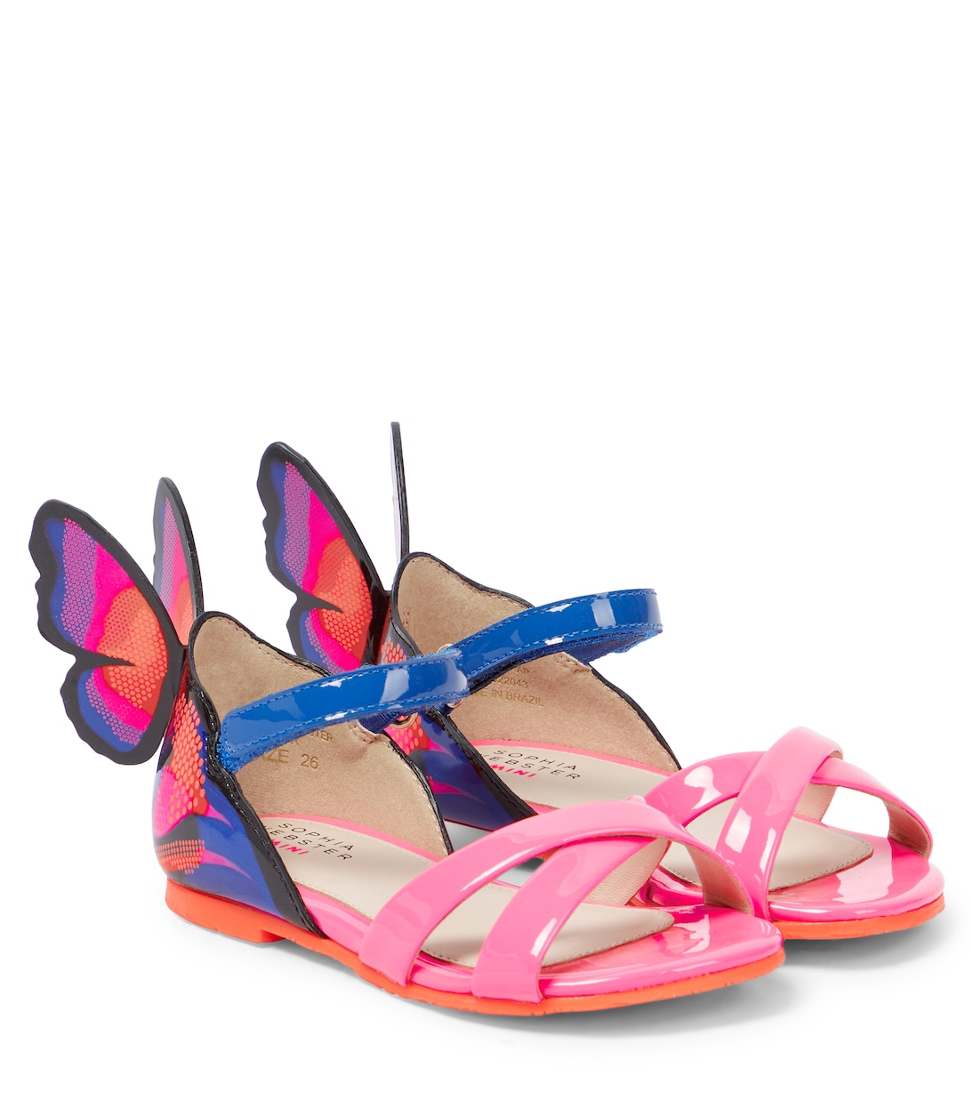 Chiara patent leather sandals | Sophia Webster Mini
