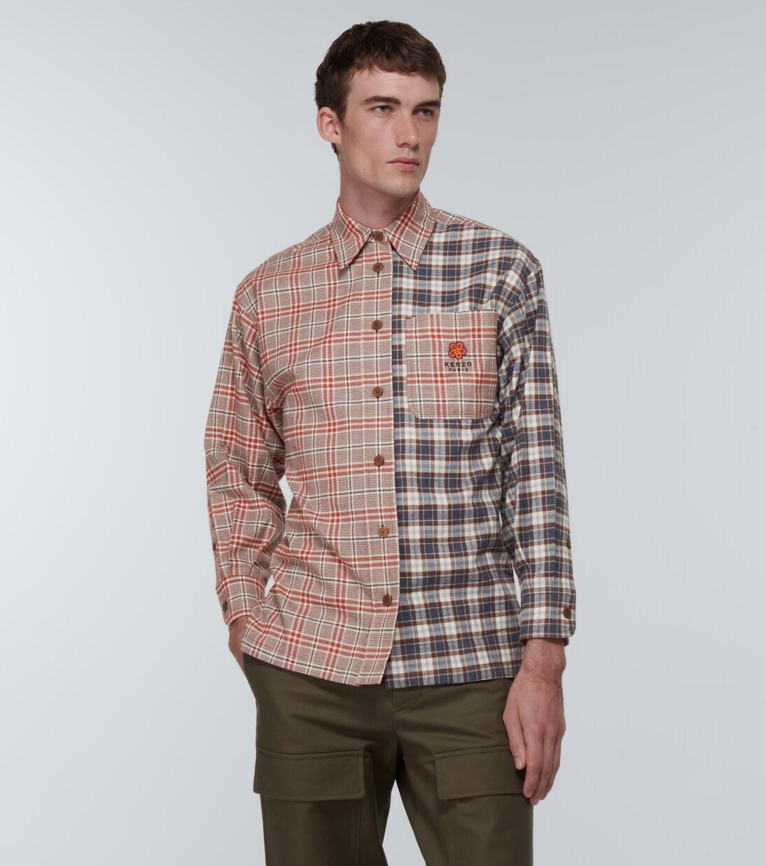 Camisa de algodón a cuadros | Kenzo
