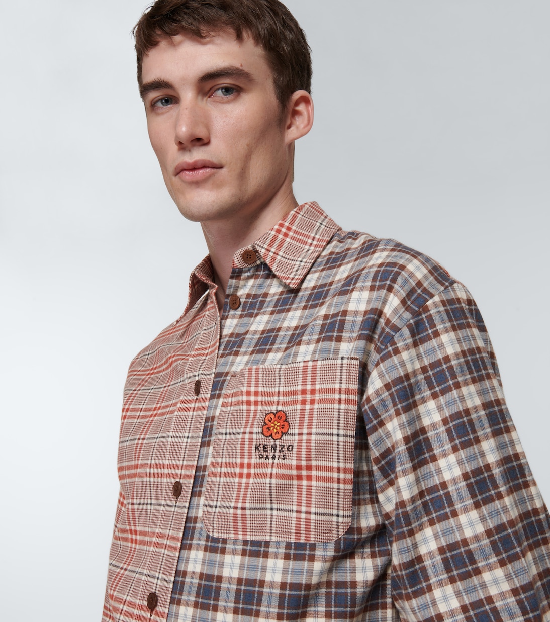 Camisa de algodón a cuadros | Kenzo