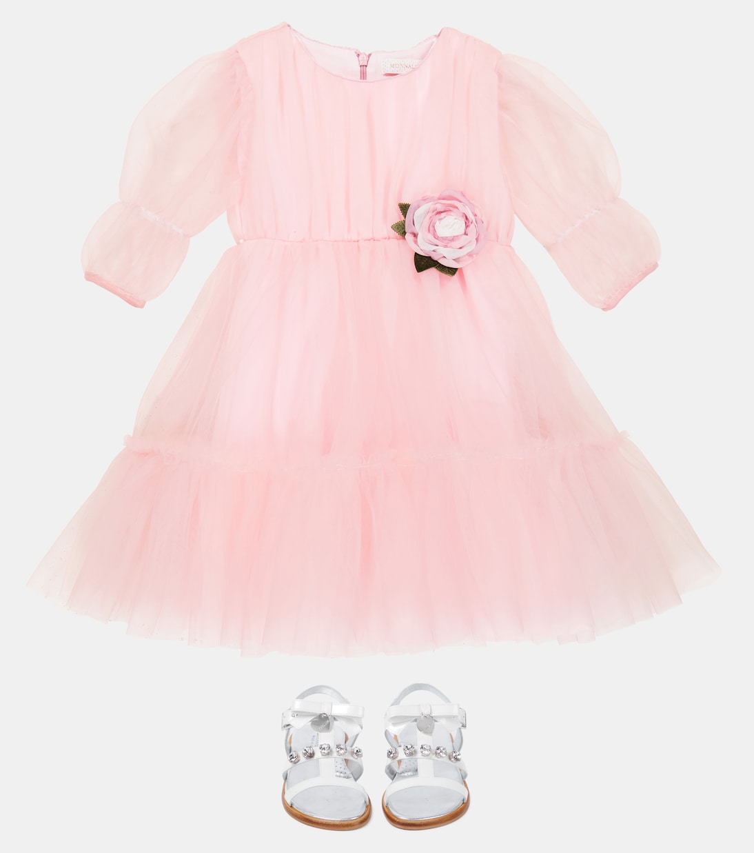 Kleid aus Tüll | Monnalisa