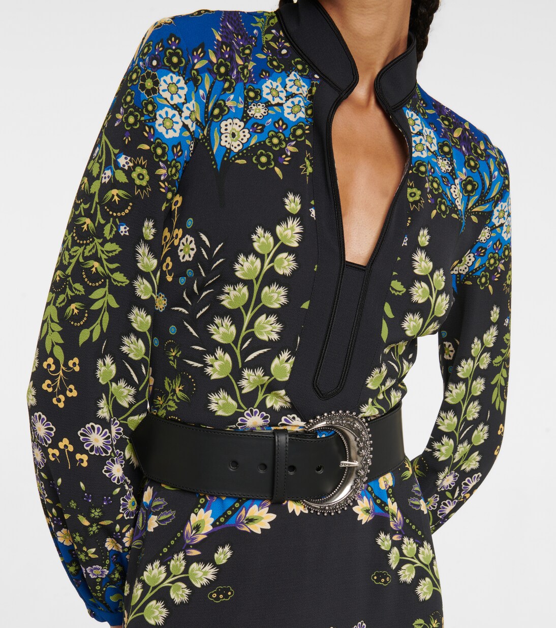 Cinturón de piel grabada | Etro
