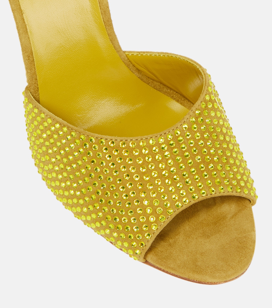 Holly embellished suede mules | Paris Texas