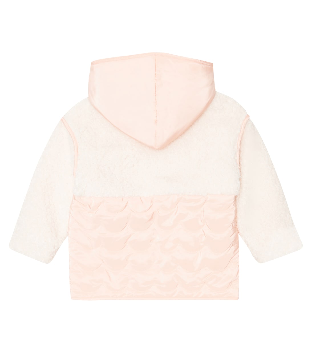 Chaqueta acolchada con borrego sintético | Chloé Kids