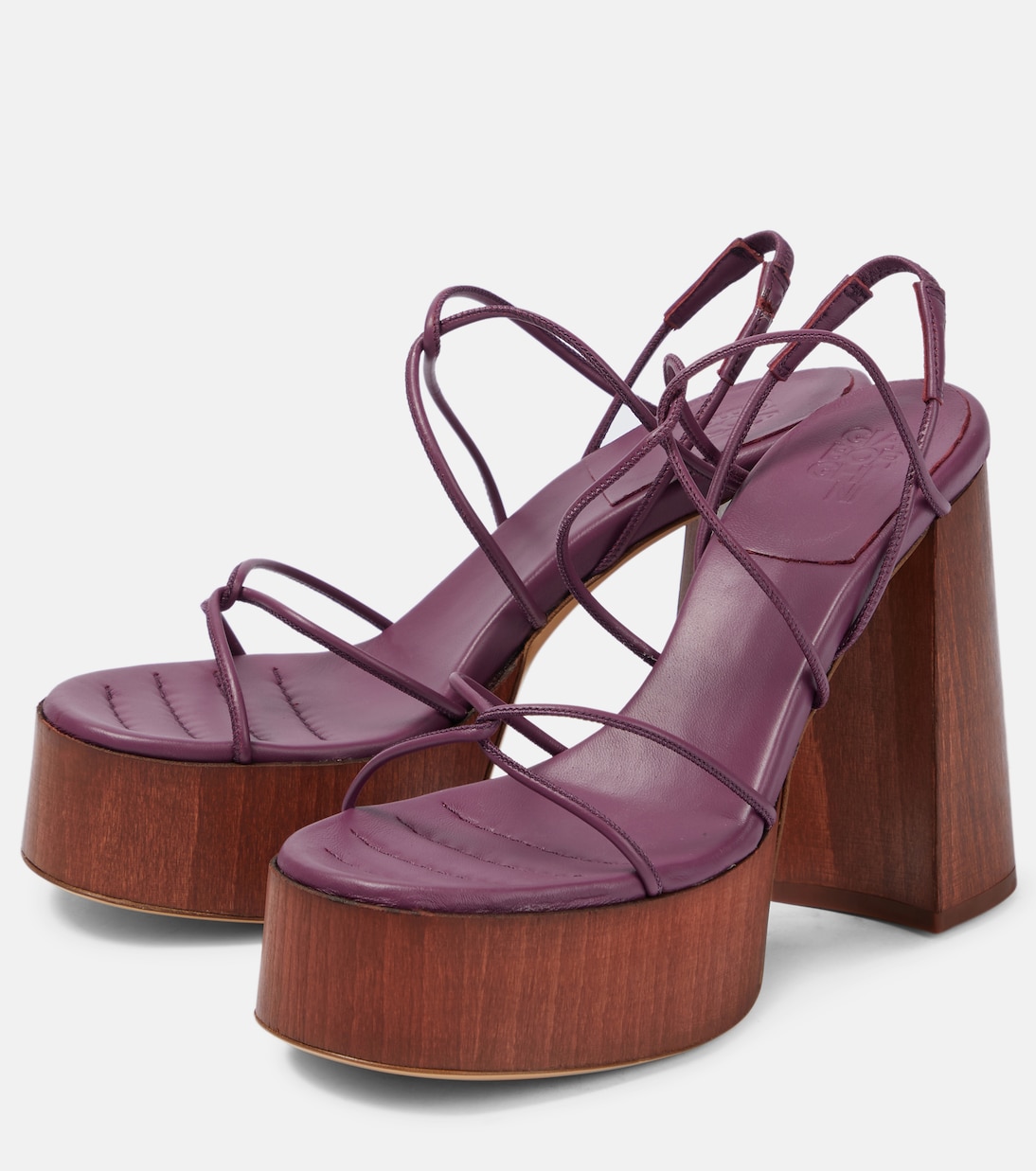 Gia/Rhw Rosie 28 leather sandals | Gia Borghini