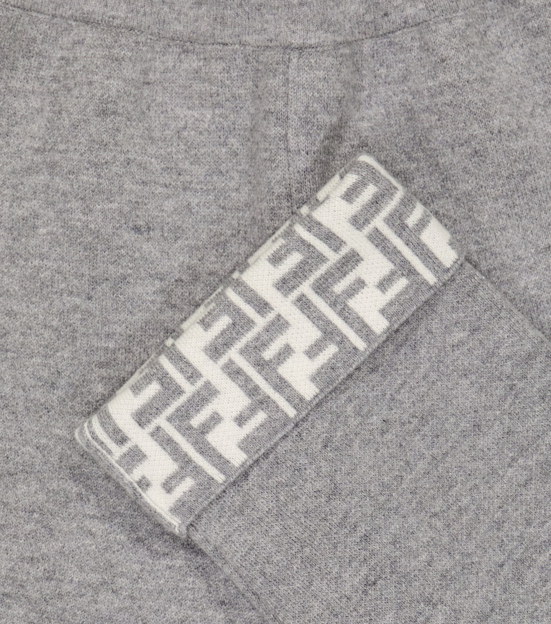Reversible wool and cashmere sweatpants | Fendi Kids